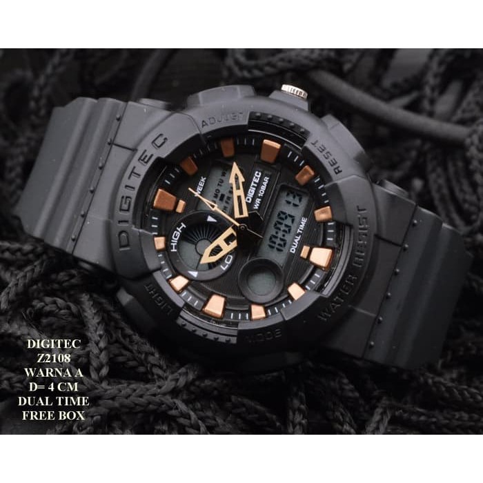 PALING RARE JAM TANGAN MODEL TERBARU JAM FEFEW WANITA DIGITEC Z