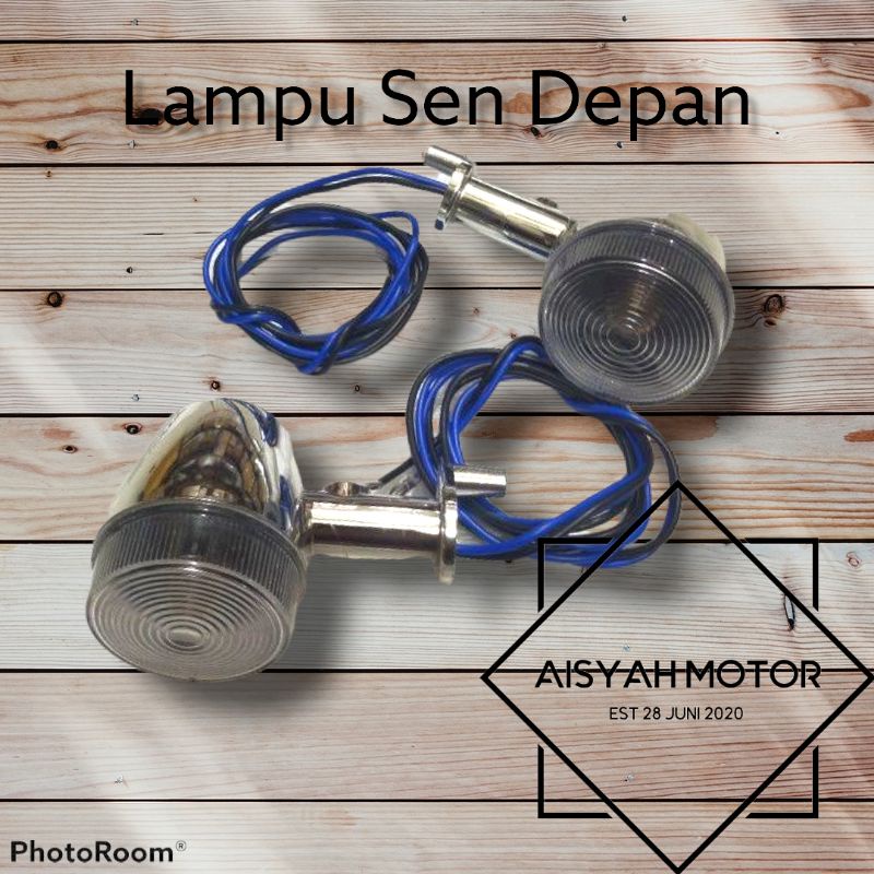 Reflektor Lampu Sen Depan Honda Scoopy Karbu Tahun 2010