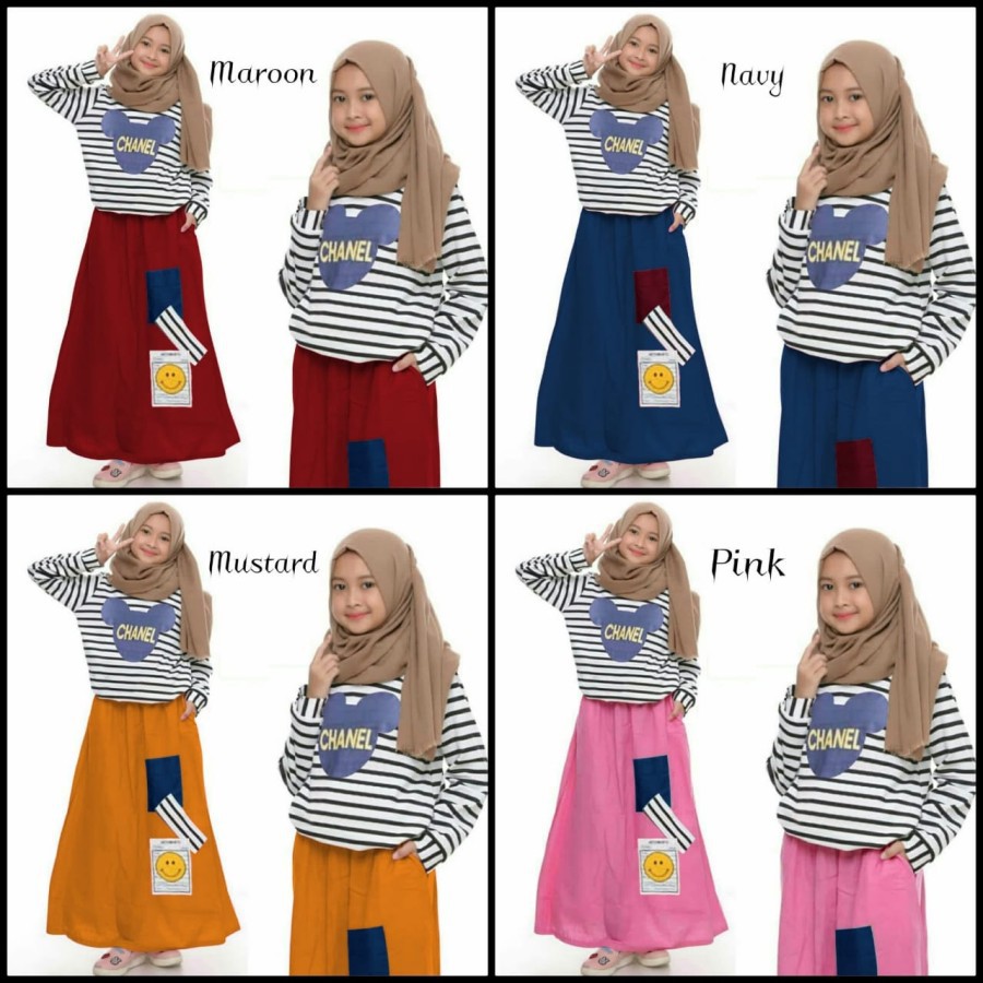 Overall Deluna / Setelan Anak Import / Setelan Anak Perempuan / Setelan Anak Cewek