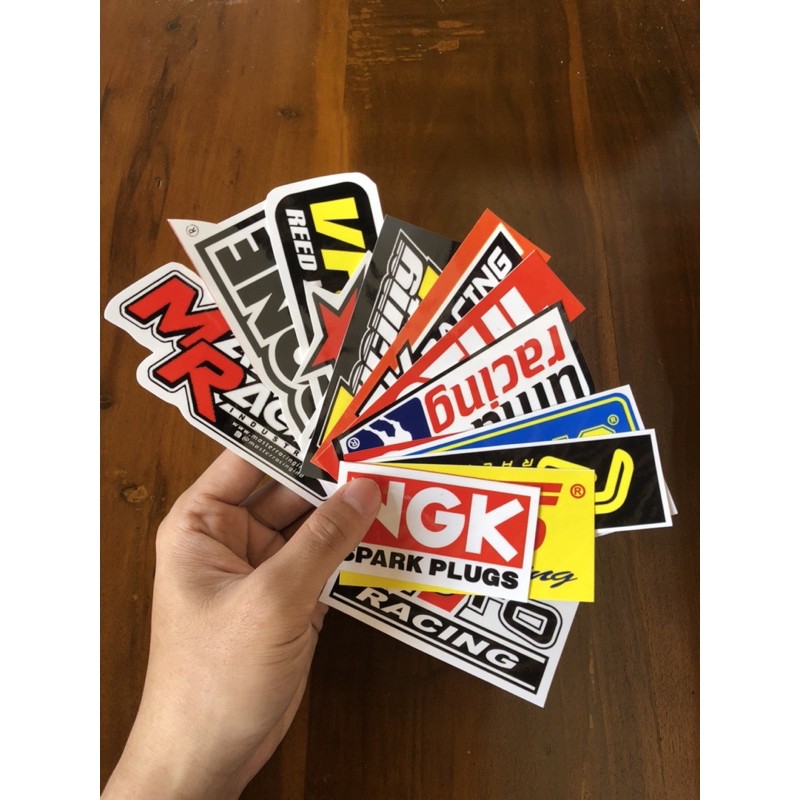 stiker satu set racing