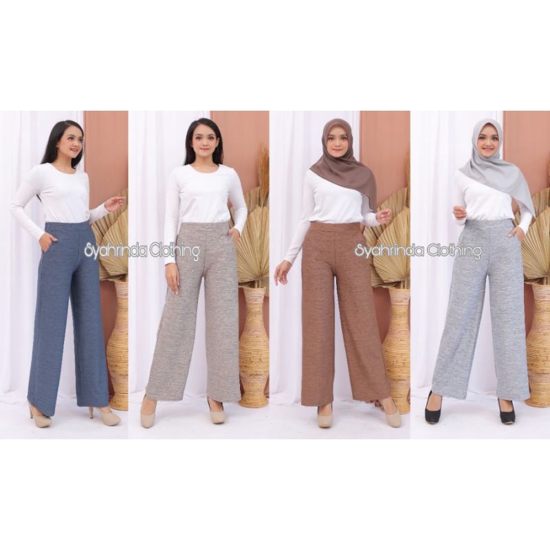 Celana Kulot Jumbo dan Standar Bawahan Culotte Import Premium