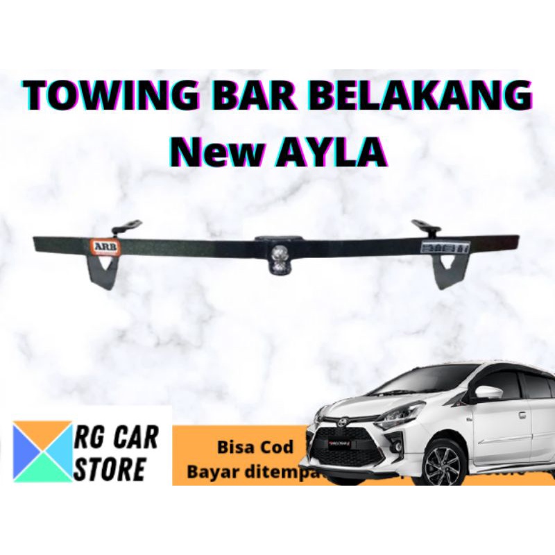 TOWING BAR BELAKANG AGYA/AYLA NEW 2017-2022 ORIGINAL/TOWING BUMPER BELAKANG AYLA