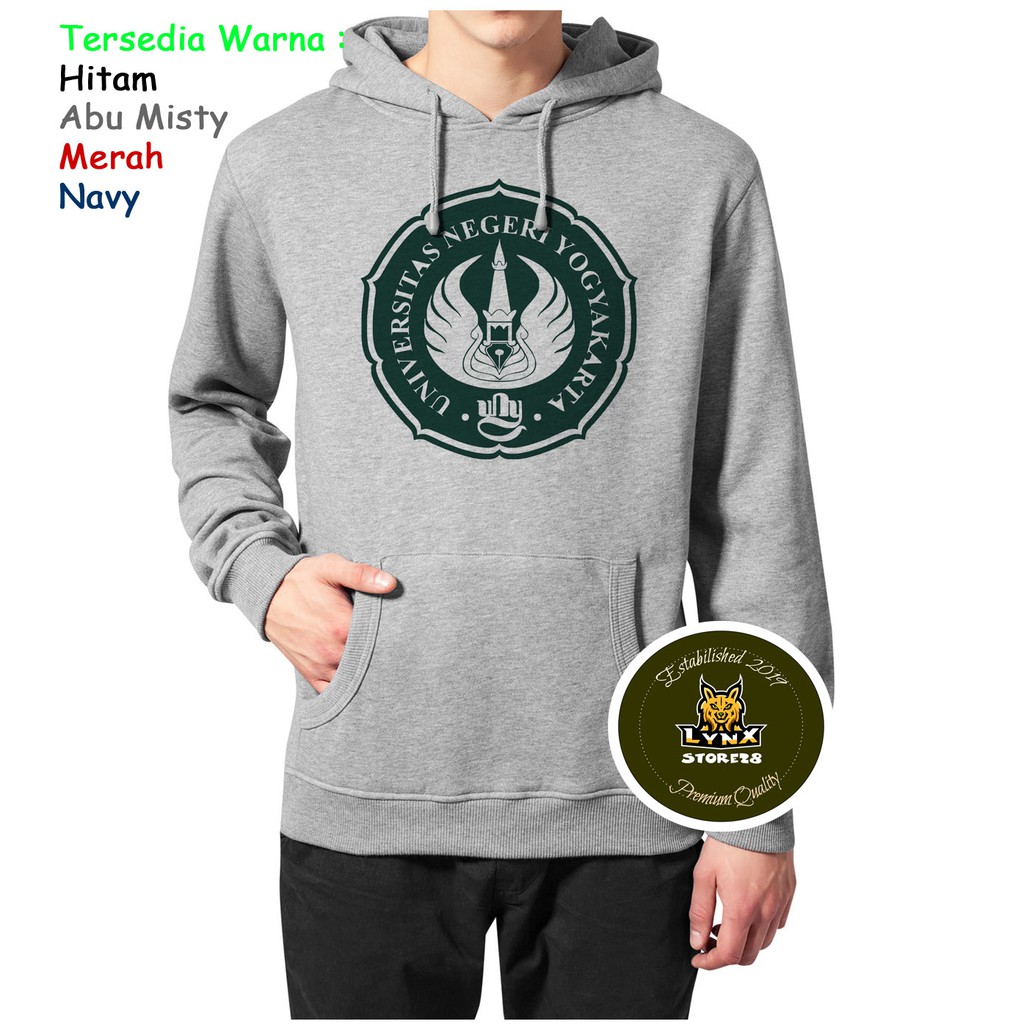 HOODIE SWEATER UNIVERSITAS NEGERI YOGYAKARTA UNY PREMIUM QUALITY