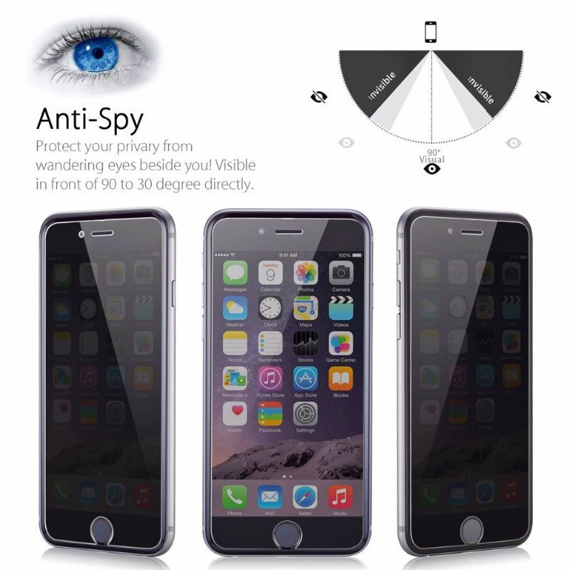 Ceramic Glass ANTI SPY Oppo A52/A92 Anti gores Glare Full Screen Spy