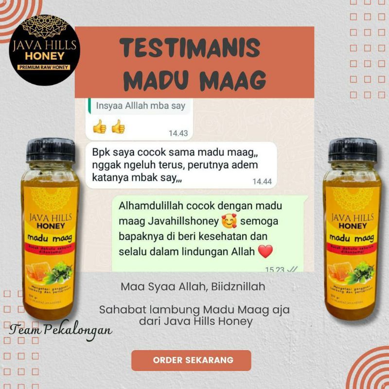 

Madu Maag 100% Premium Raw Honey Mumtaz Javahills Honey
