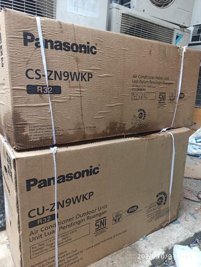 Ac Panasonic Cs Cu Zn9wkp Standard 1 Pk R32 Indonesia