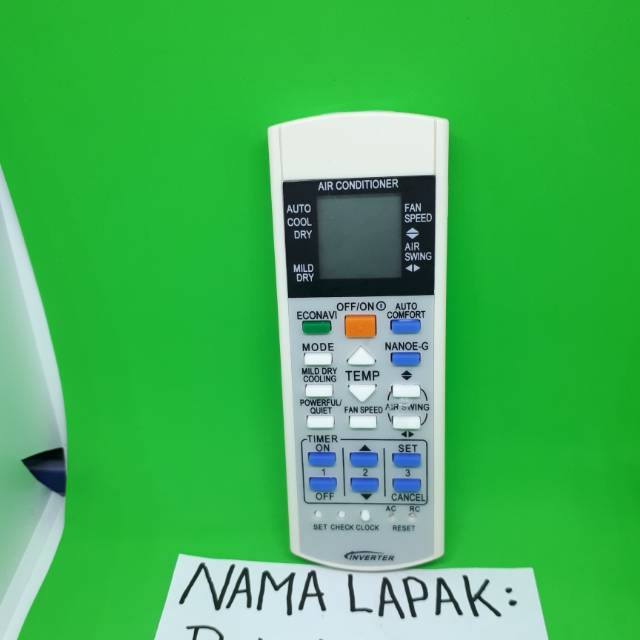 REMOTE REMOT AC PANSASONIC INVERTER SUPER ORIGINAL