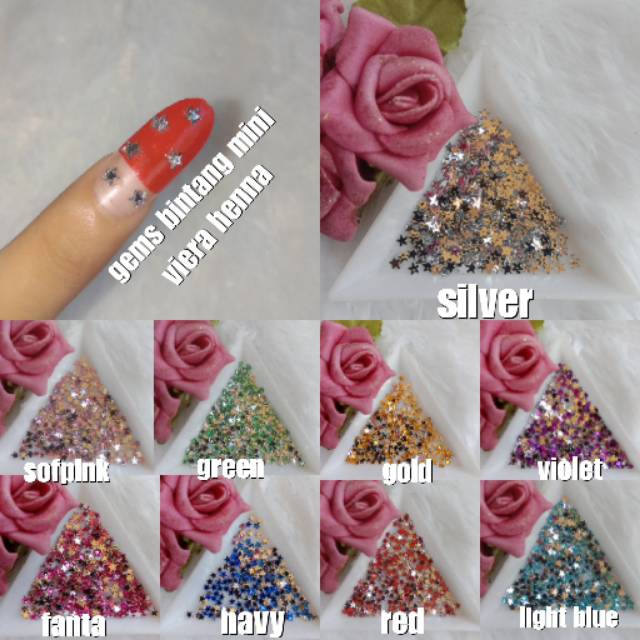 

Gems bintang mini uk 2mm