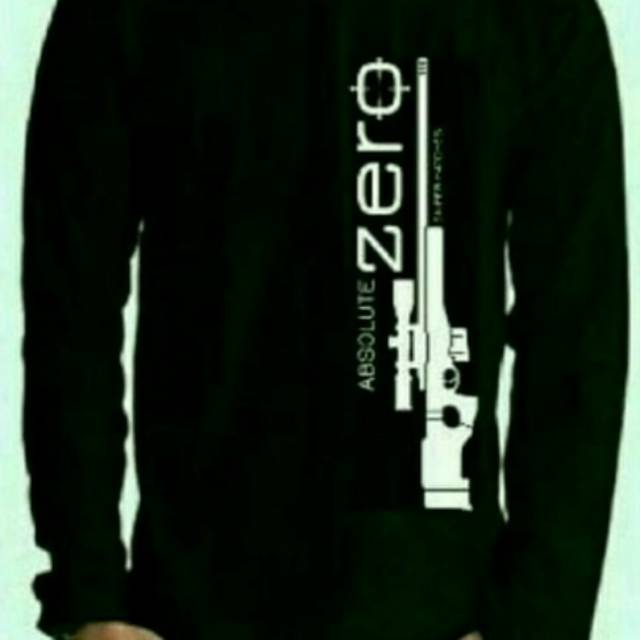 Kaos Lengan Panjang Tshirt Baju T-shirt Long Sleeve Sniper