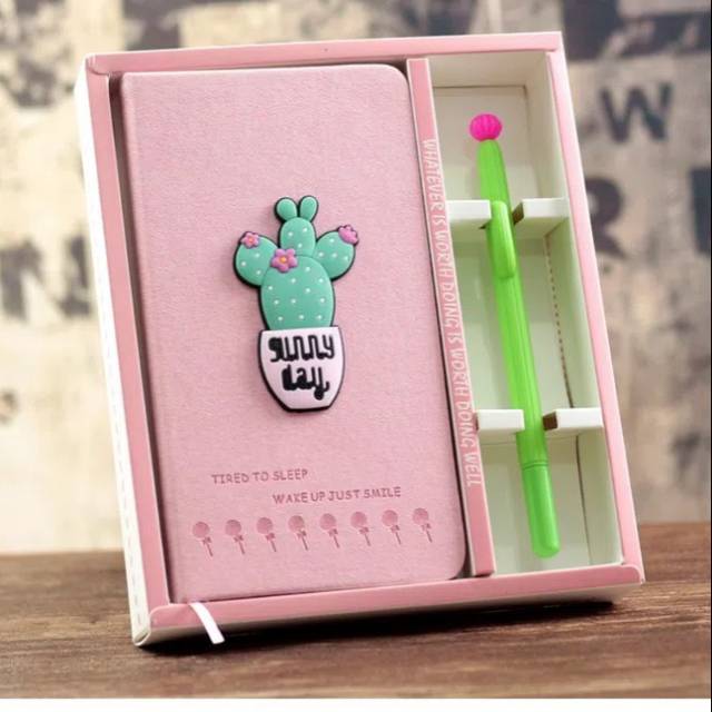 

Notebook Gift Set Kado Hadiah Kelulusan Natal VALENTINE Ulang Tahun