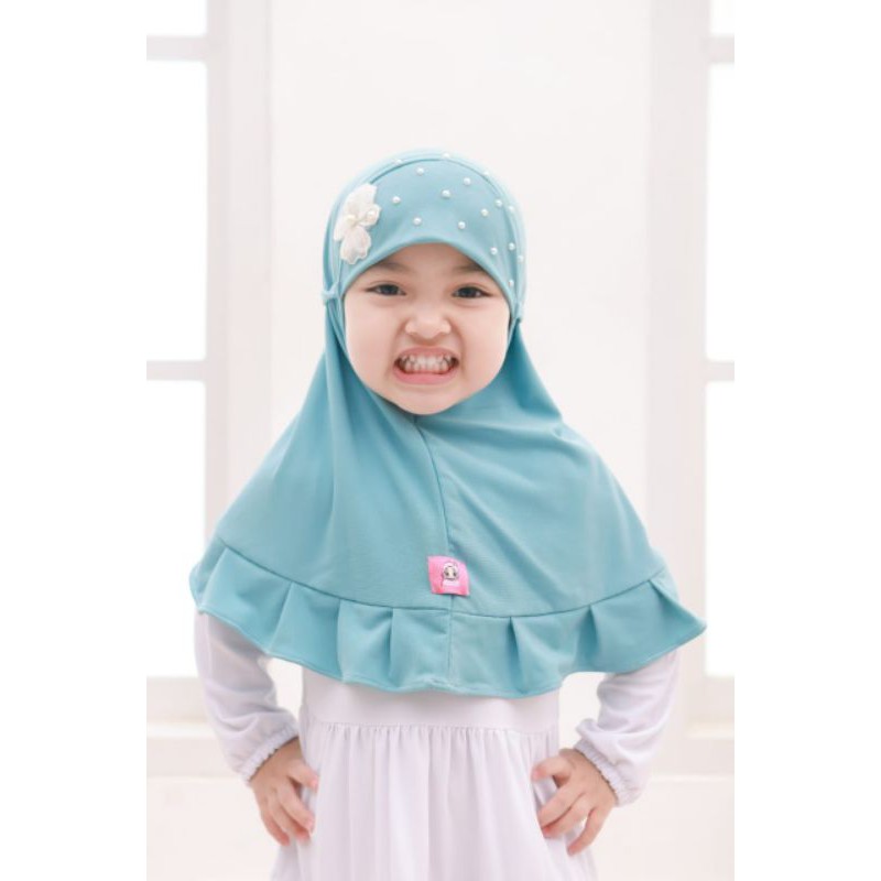 Jilbab anak perempuan prilly hijab newborn kerudung bayi