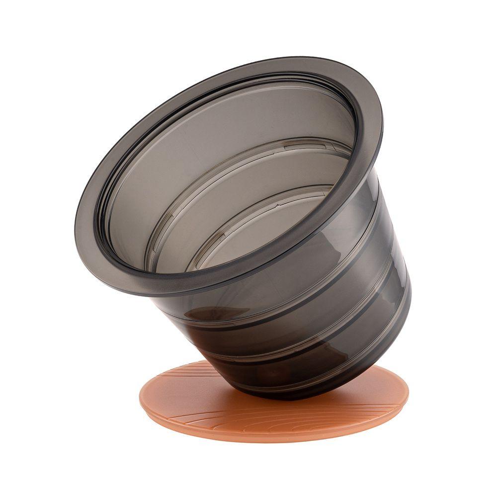 Solighter Detachable Coffee Pod Holder Gelas Plastik Holder Counter Coffee Bar Kapasitas Besar