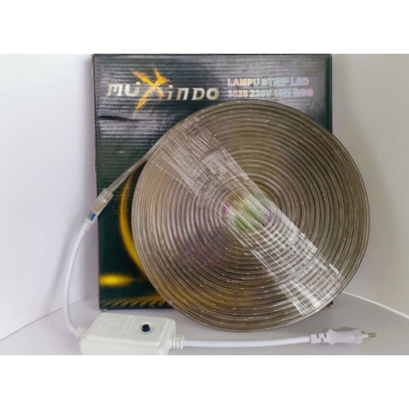 Lampu Selang Strip Panjang 10 Meter Rainbow Waterproof RGB