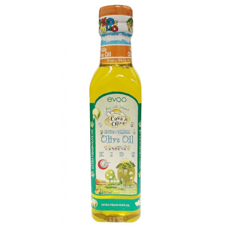Jual Evoo Extra Virgin Olive Oil Casa Di Oliva For Kids Minyak Zaitun 250ml Indonesia Shopee Indonesia