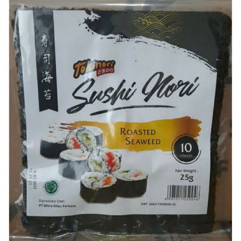 

Tokinori sushi nori 10 sheets