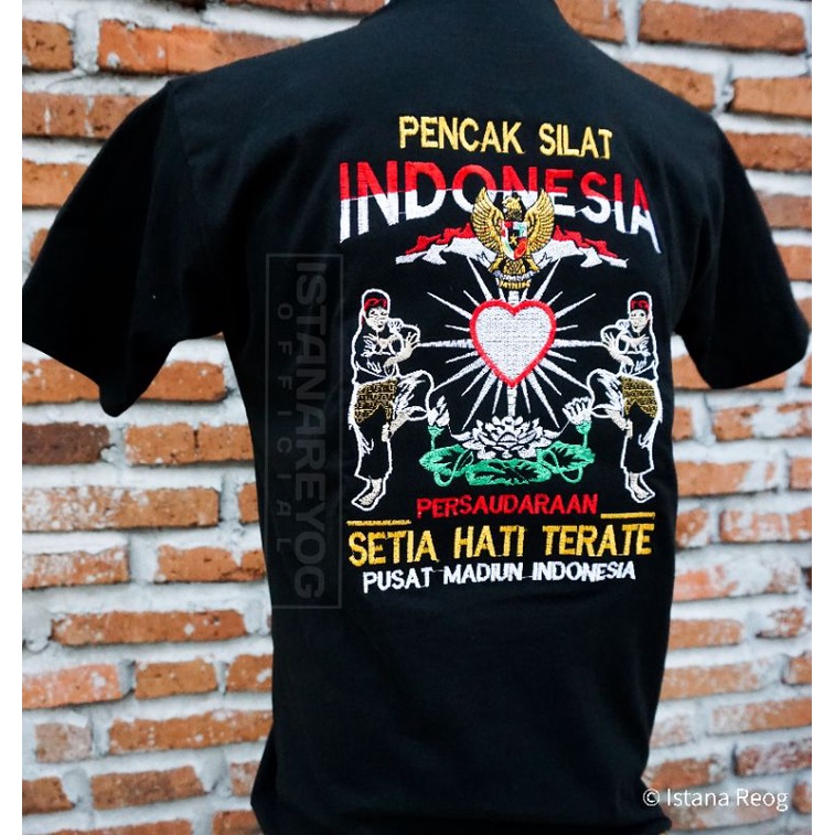 KAOS WARGA PSHT BORDIR 004 / JEMPER PSHT / SETIA HATI TERATE / SAKRAL WARGA PSHT/ KAOS WARGA PSHT / KAOS JEMPER SETUA HATI / KAOS TERATE