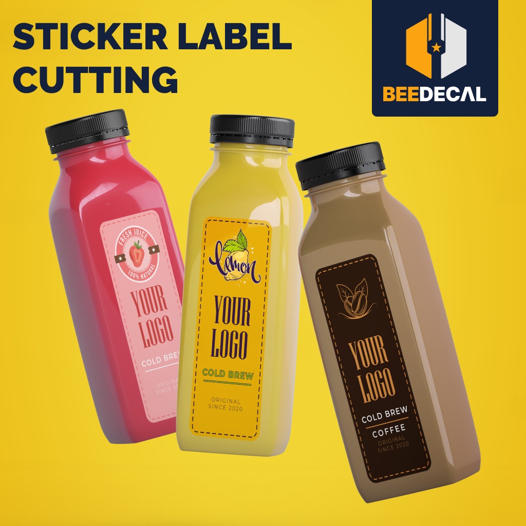 

Cetak Print Sticker Label Botol Minuman | BEEDECAL