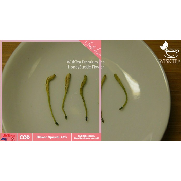 

⭐COD⭐ Honeysuckle Flowers / Jīn yín huā Premium (50gr)