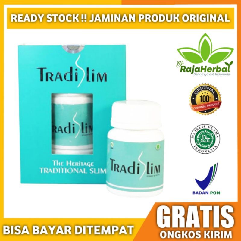 Tradislim Asli Suplemen Diet Herbal Tanpa Olahraga Obat Tradislim Asli Original Pelangsing Badan