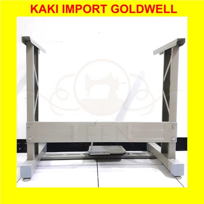 Kaki Mesin Jahit Impor Model I / T Goldwell Besar Industri LEEN