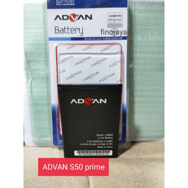 Baterai Advan S50 Prime Baterai Advan L24B02 Orginal