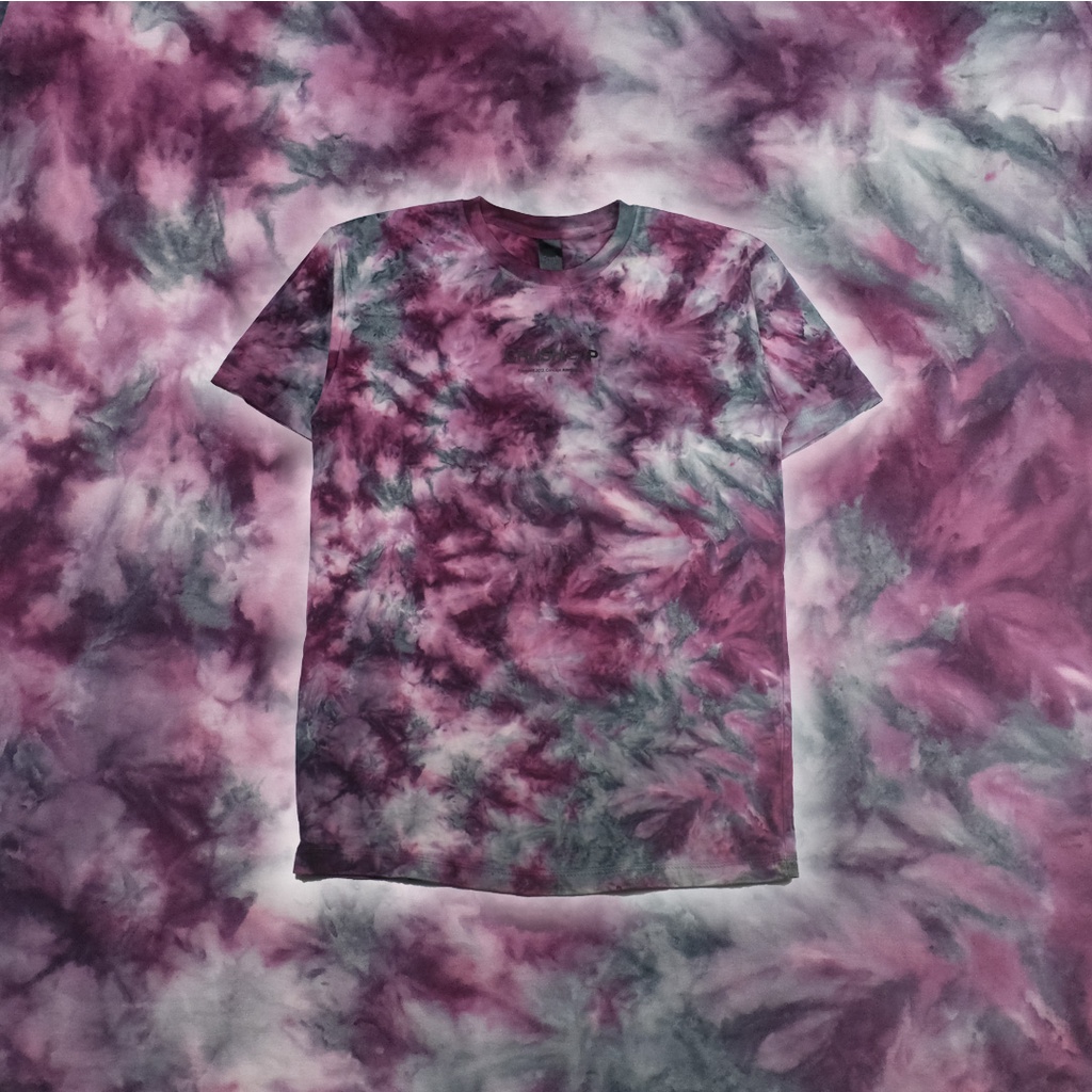 CRUSH EXP Kaos Tie-Dye TSC0909 - MAROON