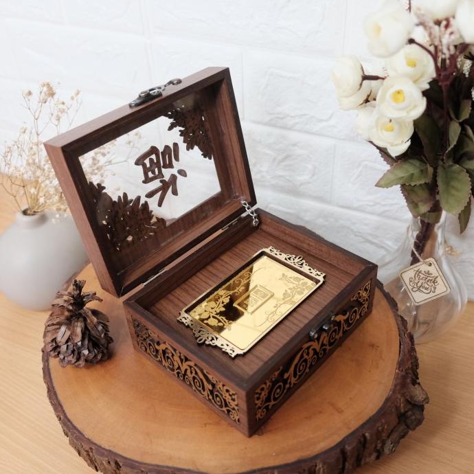 

KOTAK LM UNTUK GIFT/ HADIAH/ KENANG KENANGAN | BOX LOGAM MULIA DSG54546WE