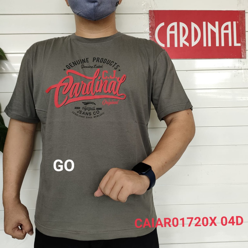 gof KJT CARDINAL JEANS KAOS T-Shirt COWOK Reguler Slimfit Baju Cowok Kaos Cardinal