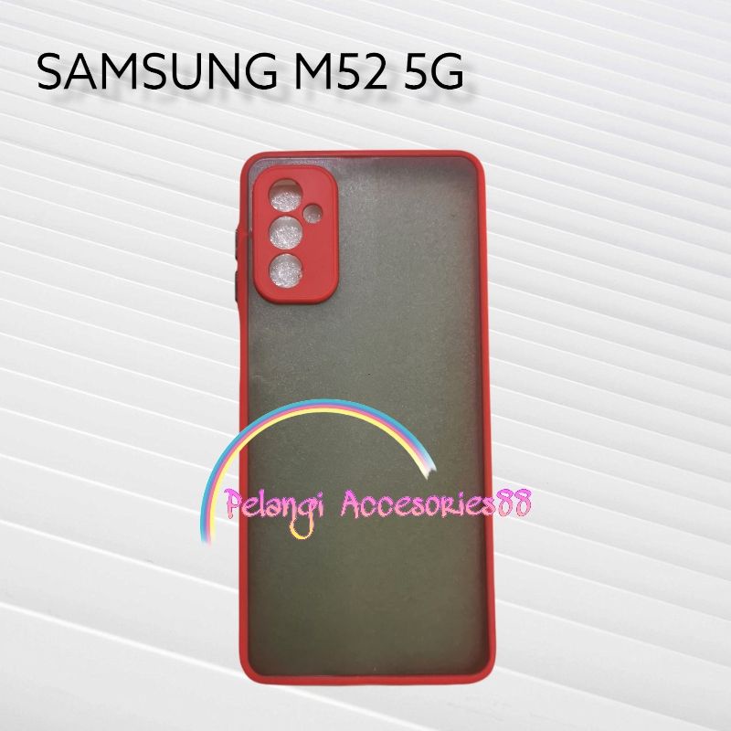 CASE SAMSUNG M52 5G SOFTCASE CASE DOVE CASE FULL COLOUR