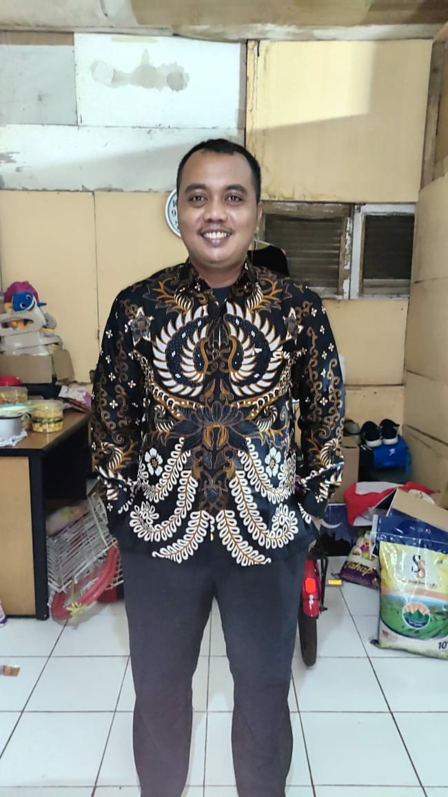 Kemeja Batik Big Size 4l-5l Lengan Panjang Atasan Baju Hem Pria Jumbo Ukuran Besar Rhn Lm-pth