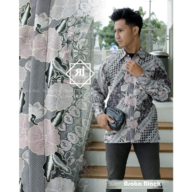 Terbaru !! Kemeja Panjang Pria / Hem Batik Pria Modern / Atasan cowok