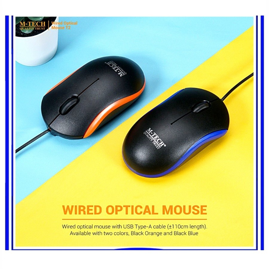 Mouse usb Murah mtech T2