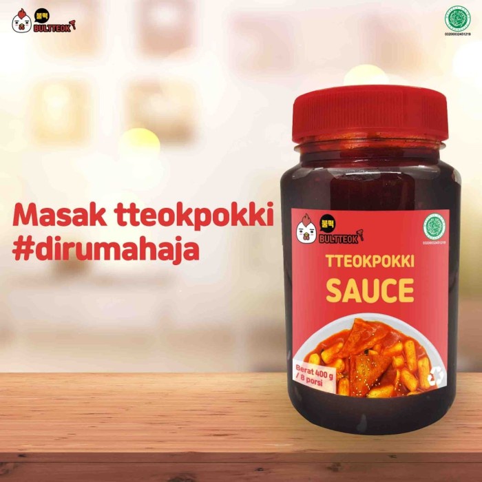 

SAUS-DRESSING- BULTTEOK SAUS TTEOKPOKKI 400GR GUNSDAPUR (HALAL) -SAUS-DRESSING.