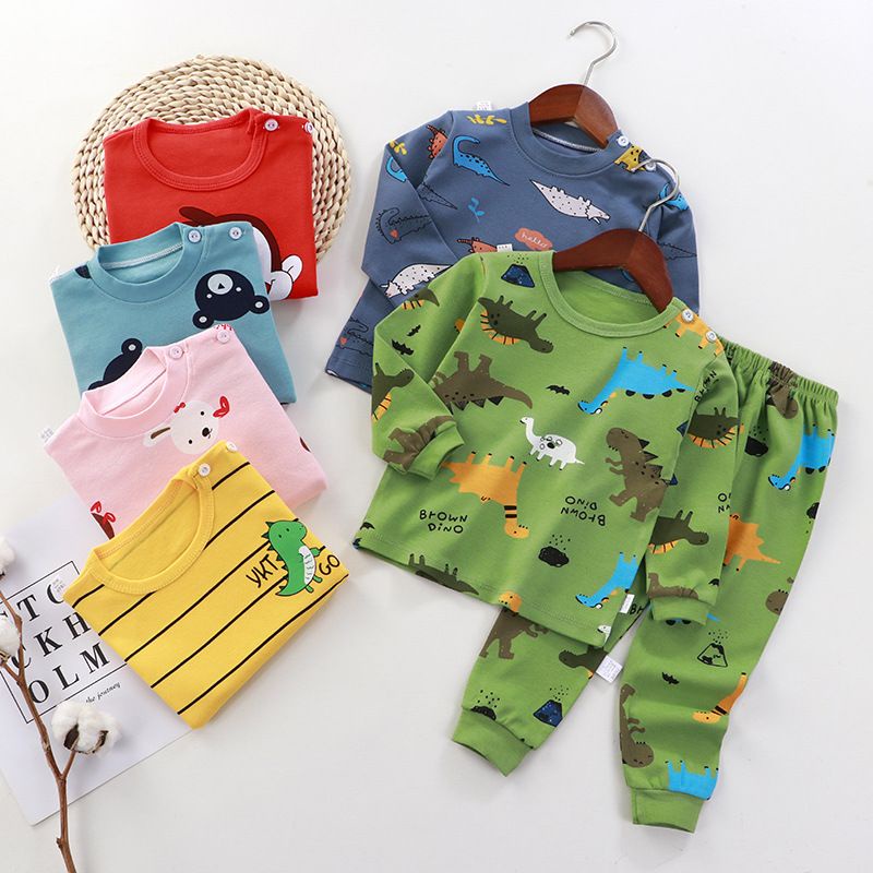 BAJU PAKAIAN STELAN ANAK DAN BAYI PANJANG IMPORT CEWEK COWOK HALUS ADEM MURAH LUCU 6 BULAN 1 TAHUN