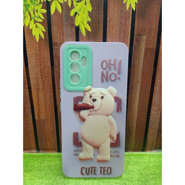 Softcase Bear Loppe Cuttes Nalle Sam A72,Sam A52 4G,Sam A20,Oppo F11,Oppo A92020,Vivo V23E