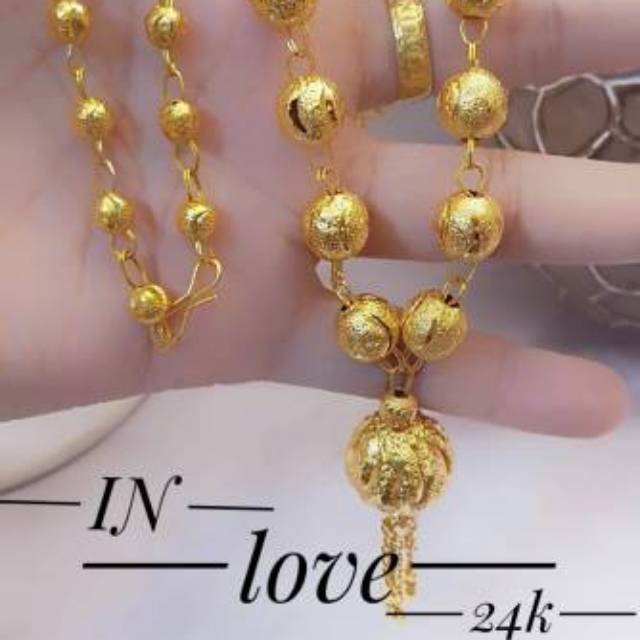 Xuping kalung lapis emas 24k 1239p