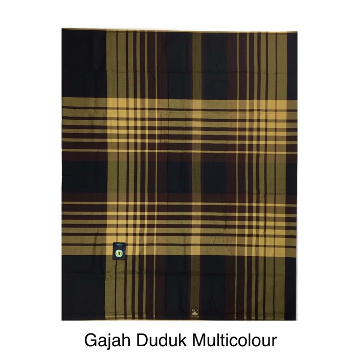 (Grosir 10pcs) Sarung Gajah Duduk Multicolour