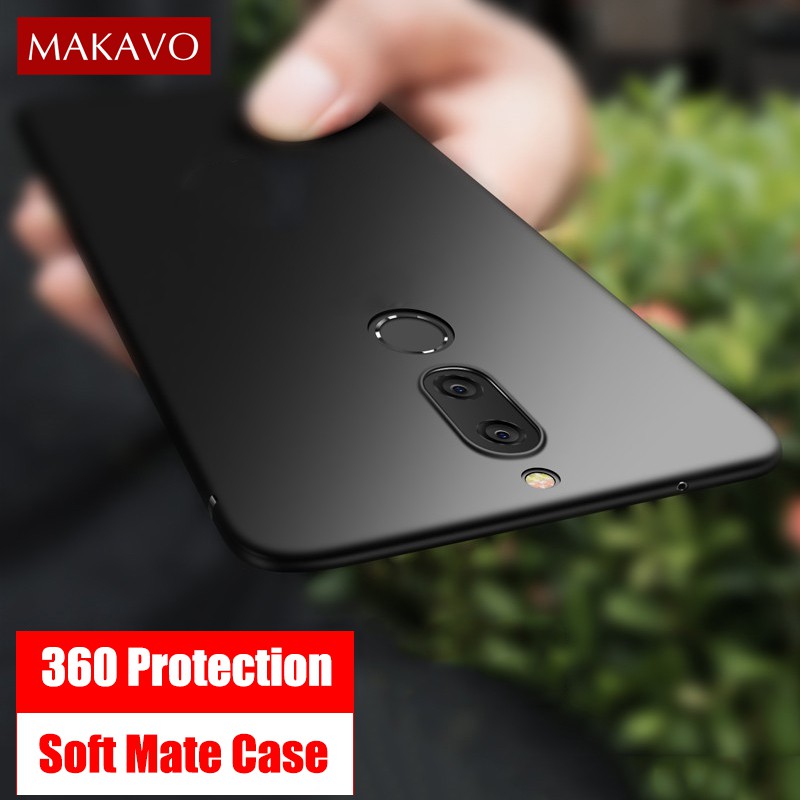 MAKAVO Cover  Huawei Mate 10 Lite Nova 2i Honor 9i Case 360 Protection