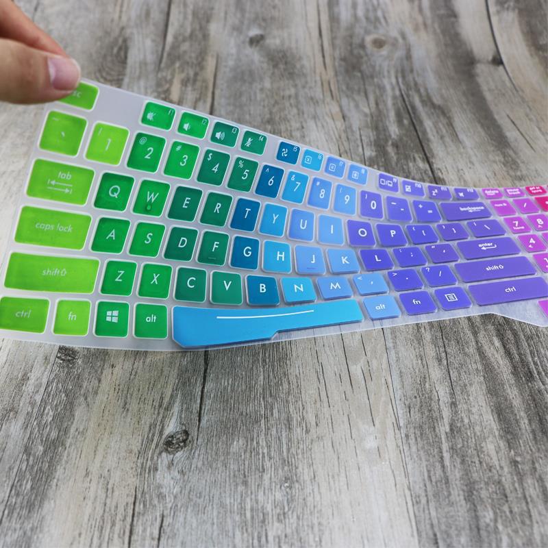For 15.6inch ASUS FX63VD/VM Soft Ultra-thin Silicone Laptop Keyboard Cover Protector