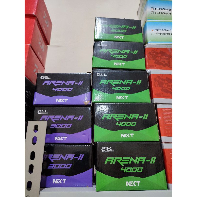 Reel Next Arena - II 3000 4000 (8+1BB). HARGA PROMO 10.10