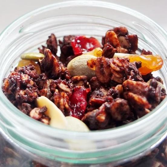 

Granola Dark Chocolate - Crunchy 500Gr