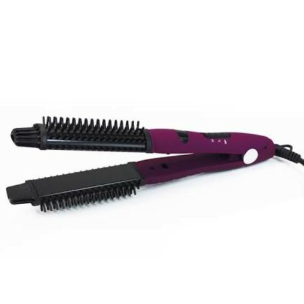 Catok 2 in 1 INSTYLER IONIC BRUSH original grade