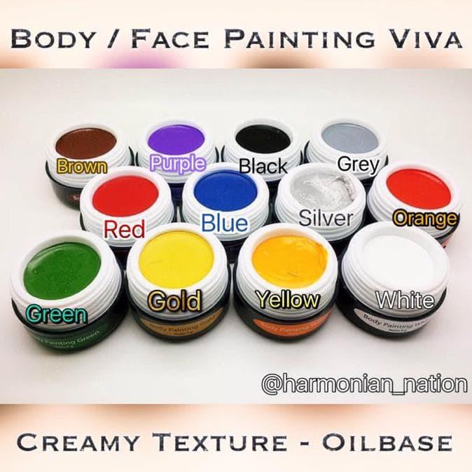 

Paint Kit / Hot Sale Body Paint / Face Paint Viva Terjamin