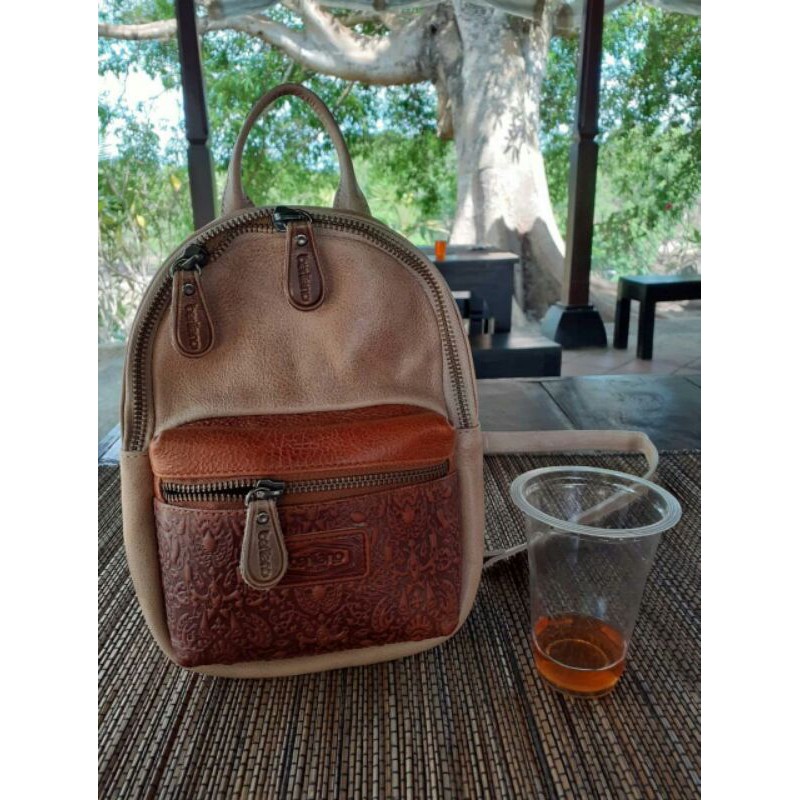 Tas Berliano Ades Bag Beige-Havana