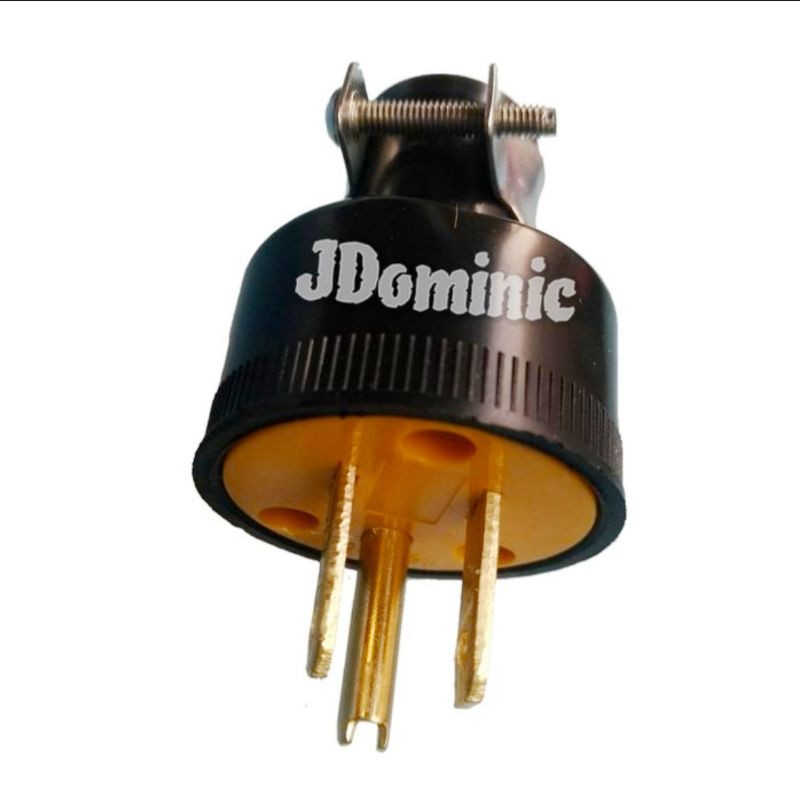 Jual steker AC plug seteker america style japan kaki 3 lubang pin ...