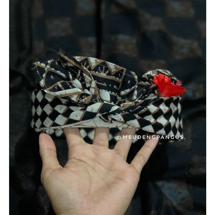 udeng jadi batik semi tulis bungkulan