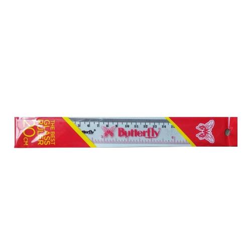 

Penggaris Plastik 20 cm butterfly Murah [INSHOP]