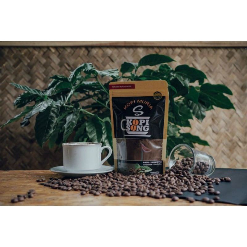 

KOPI HITAM MURIA KOPISONG 150grm