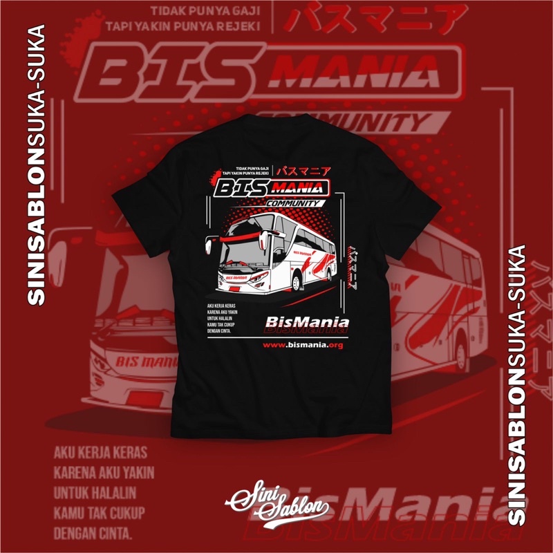 [COD] KAOS  BIS MANIA | COMMUNITY | BUS SERIES Premium 30s cotton combed