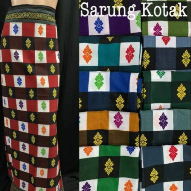 Sarung kotak Bali